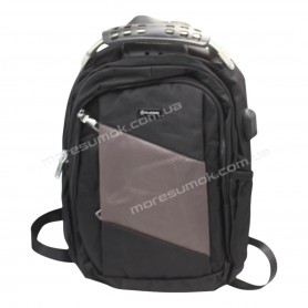 Чоловічі рюкзаки 6117 black-khaki