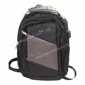 Чоловічі рюкзаки 6117 black-khaki