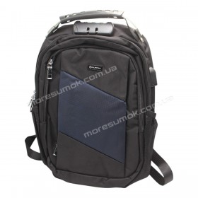 Чоловічі рюкзаки 6117 black-blue