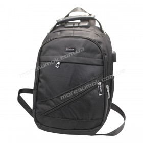 Чоловічі рюкзаки 6102 black