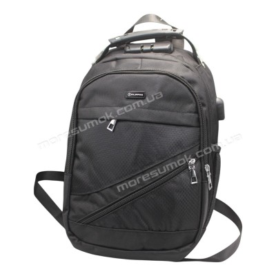 Чоловічі рюкзаки 6102 black