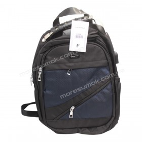 Чоловічі рюкзаки 6102 black-blue