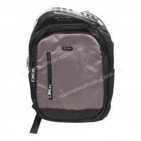 Чоловічі рюкзаки 6107 black-khaki