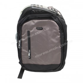 Чоловічі рюкзаки 6107 black-khaki