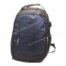 Чоловічі рюкзаки 6107 black-blue
