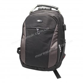 Мужские рюкзаки 6113 black-khaki