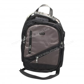 Мужские рюкзаки 6112 black-khaki