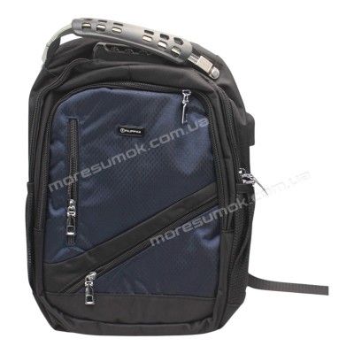 Чоловічі рюкзаки 6112 black-blue