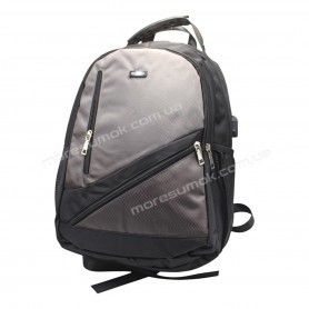 Мужские рюкзаки 8605 black-khaki