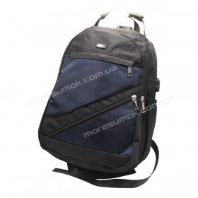 Чоловічі рюкзаки 8607 black-blue