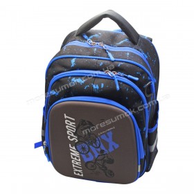 Шкільні ранці 810-24 black-blue