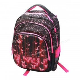 Шкільні ранці 810-4 black-pink