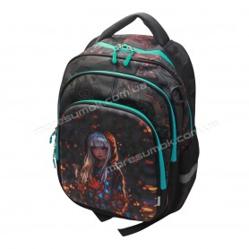 Школьные рюкзаки 810-15 black-mint