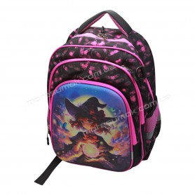 Школьные рюкзаки 810-10 black-pink