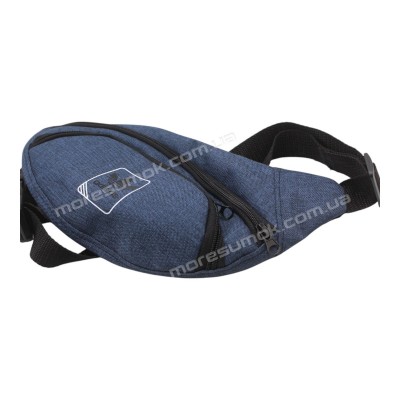Спортивные бананки fem-020 Ad blue-black
