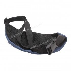 Спортивные бананки fem-020 Ad blue-black