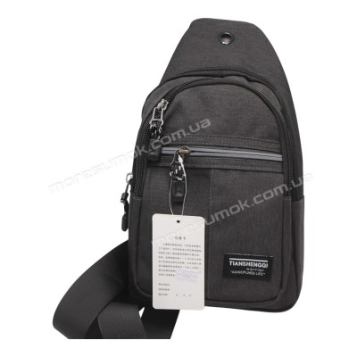 Мужские бананки 7662 dark gray