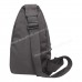 Мужские бананки 7662 dark gray