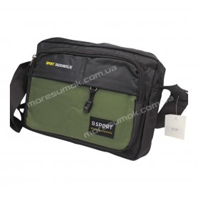 Сумки чоловічі 810 black-green Сумки чоловічі 810 black-green