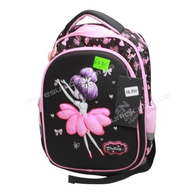 Школьные рюкзаки FA-95 black-pink