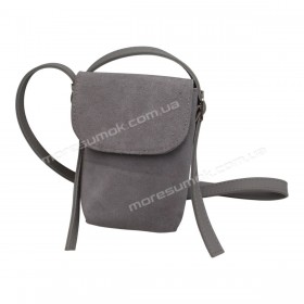 Сумки крос-боді 270N zamsha light gray