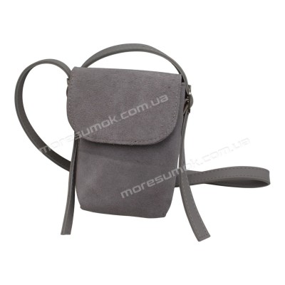 Сумки крос-боді 270N zamsha light gray