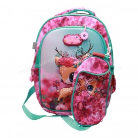 Шкільні ранці C006 pink-green