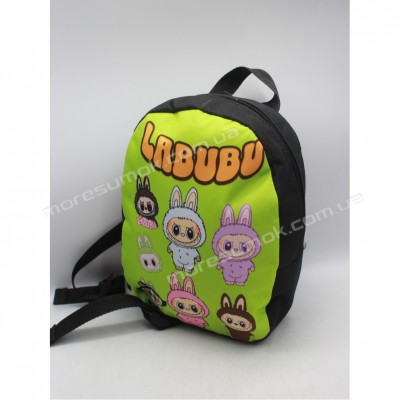 Дитячі рюкзаки fem-040 labubu black-green