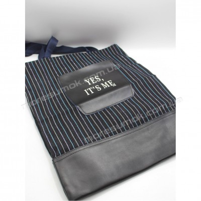 Шопери fem-041 yes black-blue-a
