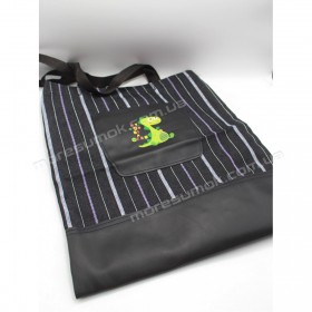 Шопперы fem-041 dino black-black