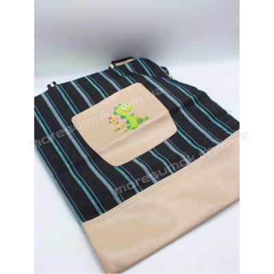 Шопери fem-041 dino black-khaki