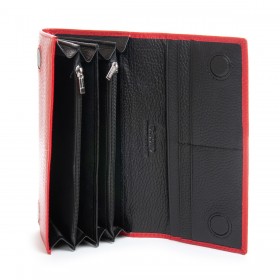 Жіночі гаманці W501-4 red-black