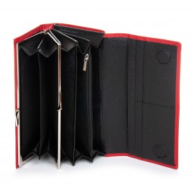 Жіночі гаманці W46-4 red-black