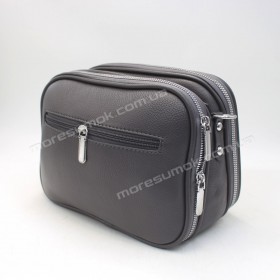 Сумки кросс-боди 20192 gray-zamsha