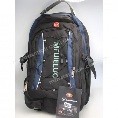 Чоловічі рюкзаки 6403 black-blue