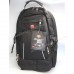 Чоловічі рюкзаки 9609 black