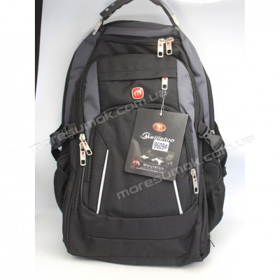 Чоловічі рюкзаки 9609 black-gray
