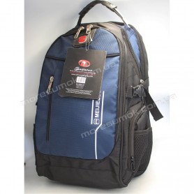 Чоловічі рюкзаки 7608 black-blue