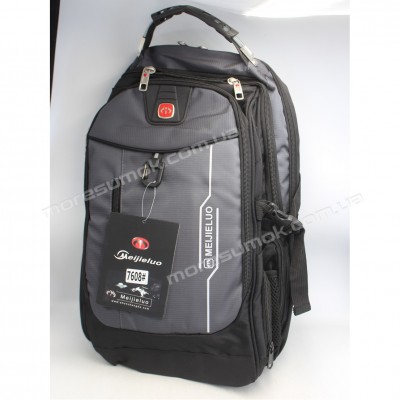Чоловічі рюкзаки 7608 black-gray