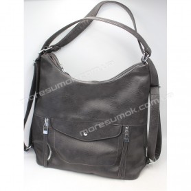 Сумки жіночі 132 dark gray Сумки жіночі 132 dark gray