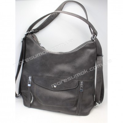 Сумки жіночі 132 dark gray
