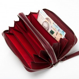Жіночі гаманці W39 wine red