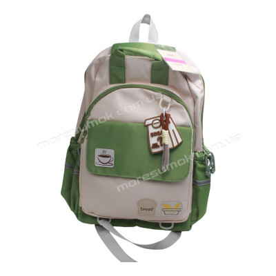 Спортивні рюкзаки 398 beige-light green