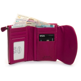 Женские кошельки WS-239 plum red