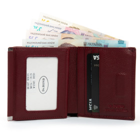 Женские кошельки WS-33 wine red