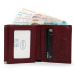 Жіночі гаманці WS-33 wine red