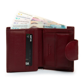 Женские кошельки WS-36 wine red