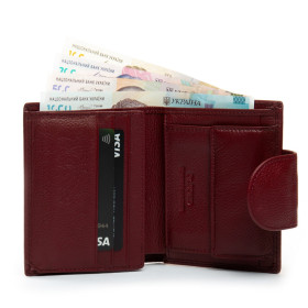 Женские кошельки WS-36 wine red