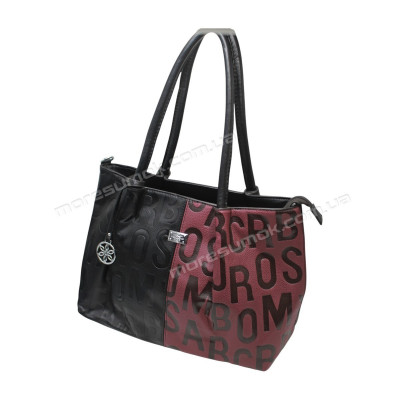 Сумки жіночі 68950 black-bordo