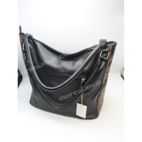 Сумки жіночі 6095 black-khaki